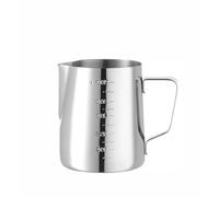 HENDI Pot à lait, pichet mousseur tasse à lait, avec marque de mesure, bar, restaurant, café, cappuccino, 0.55L, acier inoxydable