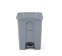 Poubelle à Pédale AmerBox 87L Gris 500x410x(H)815mm - Hendi HENDI