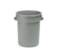 Hendi Poubelle de cuisine ronde 80 L, 490×(H)620 mm, Gris, polypropylène