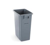 Hendi Poubelle étroite AmerBox 60 L Gris Polypropylène 455×315×580 mm