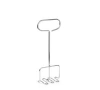 HENDI Presse-purée, modèle monobloc renforcé, manche 27cm, 130x85x(H)355mm, acier inoxydable