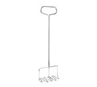 HENDI Presse-purée, modèle monobloc renforcé, manche long 50cm, 600x180x(H)85mm, acier inoxydable