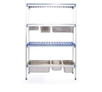 HENDI Rayonnage de stockage extensible pour bacs GN