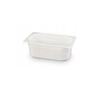 HENDI Récipients Gastronorme 1/4, GN 1/4, 1,8L, Blanc, 265x162x(H)65mm