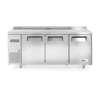 HENDI Réfrigérateur Comptoir avec Trois Portes Kitchen Line 390L