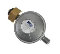 HENDI Régulateur de pression 50 mbar pour propane et butane, pour une utilisation avec barbecues à gaz et réchauds à tabouret, 107 x 64 x 44 mm (H x H)