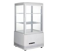 HENDI rehausse vitrine réfrigérée blanc 58 l antibuée hauteur 816 mm