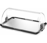 Hendi Rolltop Présentateur transparent pour buffet froid et chaud