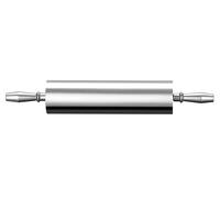 HENDI Rouleau à pâtisserie, avec roulements à billes, accessoires ustensiles de cuisine patisserie, pour faire du pain, pizza, biscuits, pour grandes quantités de pâte, solide, ø90x545mm, aluminium