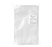 HENDI Sacs sous vide gaufrés, 100 unités, compatibles avec machines sous vide à aspiration externe et à cloche, 150x250mm, 75µm, PA/PE, sans BPA