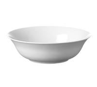 HENDI Saladier, bords renforcés, émaillage de qualité, résistance aux impacts et à l'usure, convient à micro-ondes et lave-vaisselle, ø230mm, porcelaine blanche