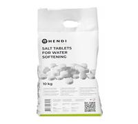 HENDI Sel en tablettes pour adoucisseurs d'eau, 10 kg, pastilles de sel régénérant de haute pureté pour adoucisseurs et purificateurs d'eau, chlorure de sodium NaCl
