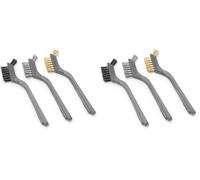 HENDI Set de brosses métalliques étroites - 178 mm (Lot de 2)