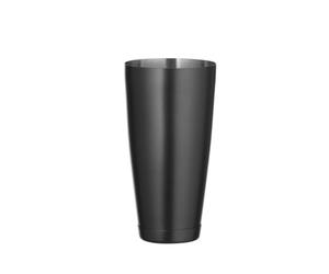 HENDI Shaker Boston, BarUp, gobelet doseur lesté, shaker à cocktail, 800ml, ø90x(H)175mm, acier inoxydable avec revêtement en poudre noir