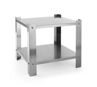 HENDI Support inférieur en inox pour réchaud à gaz Hokker 147108, cadre à assembler, 425x425x(H)400mm, acier inoxydable 18/0