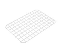 HENDI Tapis de Drainage pour Bar, BarUp, Lot de 5 Grilles Rigides, Modulaire et Connectable, Séchage de Verres et Tasses, Conforme HACCP, 313x209mm, Polypropylène, Blanc
