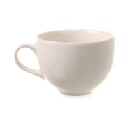 HENDI Tasse à cappuccino, pour HENDI Soucoupe 780206,émaillage de qualité,haute résistance aux chocs et à l'usure,convient à micro-ondes et lave-vaisselle, 0,38L, ø120mm,porcelaine blanche