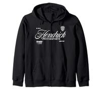 Hendrick Motorsports Classic Cursive Text & Checkered Shield Sweat à Capuche
