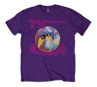 Rock Off Trade T-shirt Jimi Hendrix 'Are You Experienced' Officiel Violet Taille S