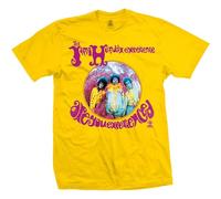 Rock Off Trade T-shirt Hendrix Jimi – Unisexe 'are You Experienced' – XXL Jaune Import