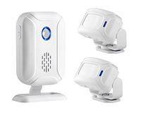 HENDUN Carillon de Porte à détecteur de Mouvement pour Les Entreprises, Sonnette de Porte Commerciale, Buzzer de capteur de Porte de Bienvenue au détail, Moniteur de sécurité pour Personnes âgées