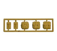 HENG LONG Kit d'accessoires d'origine | Kit pour réservoir 1:16 RC modèle 3898 M4A3 Sherman | Pièce de rechange pour modèles de marque Taigen, Torro 98-13-F