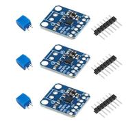 HENGBIRD 3 Pièces Module Amplificateur I2S MAX98357A, Carte Breakout DAC Mono 19x18mm, Amplificateur Audio 3W sans Filtre, Entrée Numérique 5V pour Raspberry Pi ESP32 Projets Audio DIY Makers
