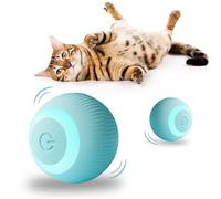 HENGBIRD Jeux pour Chat | Jouet Chat Interactif | Jouet Chiens Qui Bouge Seul | Balle pour Chats Qui Roule Toute Seule | Chats Intérieur | Balle Interactive Chien | Jeu Chien Autonome (Bleu)