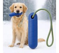 HENGBIRD Jouet Chien Hiver EVA avec Corde - Jouet à Mâcher pour Chien, Jouet Interactif et Anti-Stress, Jouet Intérieur Résistant pour Dressage, Nettoyage Dentaire et Compagnie