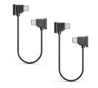 HENGBIRD Lot de 2 câbles USB-C vers USB-C OTG, 16 cm, câble de télécommande RC de type C vers tablette et smartphone, connexion contrôleur de drone, compatible avec Mini 2/Mavic 3/Air 2S/Air 2