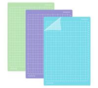 HENGBIRD Lot de 3 tapis de découpe adhésifs de rechange pour Cricut Joy Xtra - Tapis de découpe autocollant et antidérapant pour accessoires Cricut (poignée standard, poignée légère, StrongGrip)