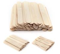 HENGBIRD Lot de 300 spatules en bois - Spatules - Bâtonnets pour bricolage, épilation, traitements et travail du bois