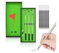 HENGBIRD - Lot de trois stylos à bille en forme de club de golf, cadeau pour les golfeurs, cadeaux pour hommes, cadeaux de golf, stylos, mini cadeaux, petits cadeaux, personnalisés