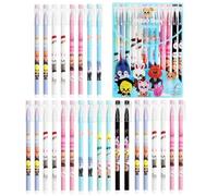 HENGBIRD Stray Kids Merch Stray Kids Lot de 24 stylos - 6 motifs différents Skzoo