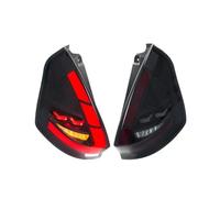 HENGCHUG Compatible avec Fiesta 2008-2017 MK7 MK7.5, clignotant séquentiel à Animation dynamique, ensemble de feux arrière noirs