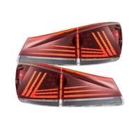 HENGCHUG Ensemble de feux arrière LED, Compatible avec Lexus IS250 IS350 ISF 06-13, clignotants séquentiels dynamiques, feu arrière DRL(RED)