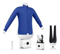 HENGCMM Fer à Repasser Compact pour Les Voyages, Repasseur de Chemises Portable, Accessoire pour Mannequin de Repassage et Séchage, Spéciale Séchage et Repassage Pantalon A