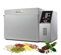 HENGCMM Machine À Rôtir Noix Électrique, Machine À Rôtir Grains Café Électrique, Torréfacteur à Synchronisation Automatique pour Usage Domestique, Poêle Antiadhésive Type10