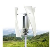 HENGJINGTR 12v,Générateur à Aimant Permanent de 12000W, 3 Phases, sans Bruit, 48V. La Turbine éolienne Peut démarrer avec Une Brise et s'adapter au Vent à 360°, Aucun système de Lacet n'est