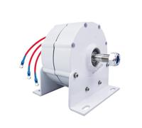 HENGJINGTR 48v,Éolienne à Conception à Faible Bruit pour la Maison, générateur à Aimant Permanent 5000W, Basse Vitesse, 12V 24V 48V, alternateurs AC sans engrenage pour Turbine éolienne/à Eau