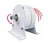 HENGJINGTR 48v,Éolienne génératrice à Basse Vitesse de 10000W, générateur d'énergie Libre 48V 96V 120V 220V, énergie Alternative à Aimant Permanent (avec Base)