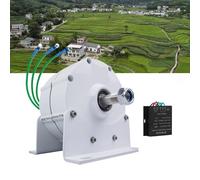 HENGJINGTR 48v,Générateur à Aimant Permanent 110V ou 220V, Alternateur à Aimant Permanent de Basse Vitesse de 12000W avec Base Utilisé pour Éolienne ou Turbine Hydroélectrique