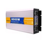 HENGJINGTR 8000W DC 12V/24V/48V/60V/72V Pure Sinus Wave Inverter Chargeur Split Phase DC Entrée AC Sortie 120V/240V Convertisseur pour Camion Bateau/Maison/Hors Réseau,60V to 110V