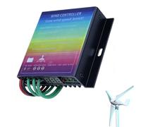 HENGJINGTR Contrôleur de Charge d'éolienne MPPT, 20000W 12V24V régulateur de Tension pour Basse Vitesse de Vent, contrôleur de générateur d'éoliennes,48v