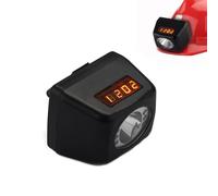 HENGJINGTR Lampe de Mineur à LED Super Brillante, Lampe Frontale étanche Rechargeable, Lampe de Poche antidéflagrante, Phare de Casque de sécurité, Lampe minière de sécurité (3 W)