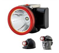 HENGJINGTR Lampe minière montée sur la tête, étanche et antidéflagrante, Lampe minière Rechargeable à Longue Endurance, Phare LED à lumière Forte et Longue Endurance
