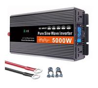 HENGJINGTR Onduleur-Chargeur À Onde Sinusoïdale Pure 5000W DC 12V/24V/48V/60V/72V Entrée CC Sortie AC 120V/240V Onduleur Basse Fréquence pour Énergie Solaire, 24V vers 230V,48v to 230v 50hz