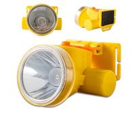 HENGJINGTR Phare minier étanche et antidéflagrant, Casque de sécurité, Lampe Frontale, Phare Rechargeable Haute Puissance, adapté aux Mines de Charbon/Chantiers de Construction