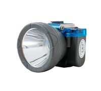 HENGJINGTR Super Lumineux LED Projecteur Minier, Tête De Longue Endurance Monté Casque De Sécurité Projecteur 1 LED Principale + 2 Source Lumineuse LED Auxiliaire pour Tunnel, Mine De Charbon