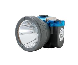 HENGJINGTR Super Lumineux LED Projecteur Minier, Tête De Longue Endurance Monté Casque De Sécurité Projecteur 1 LED Principale + 2 Source Lumineuse LED Auxiliaire pour Tunnel, Mine De Charbon